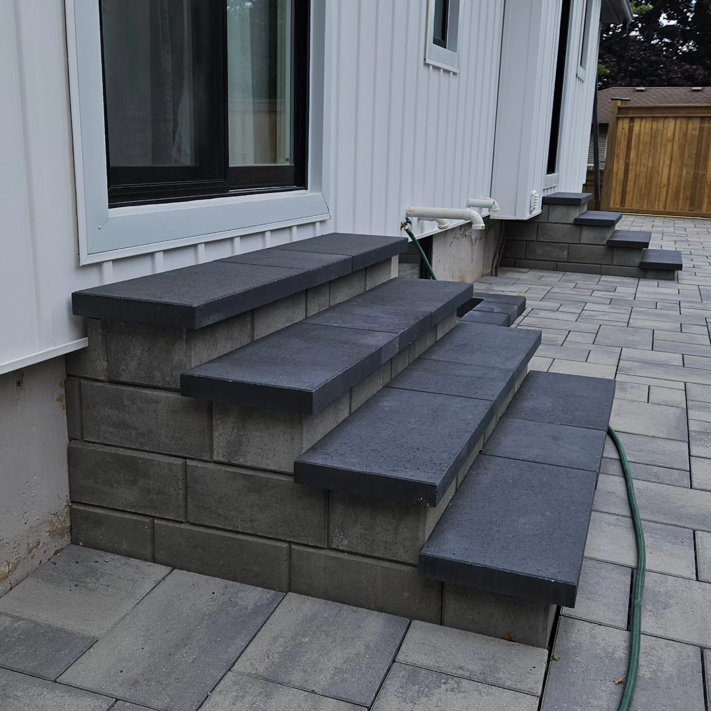 Backyard Steps