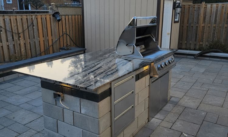 BBQ Kitchen Island