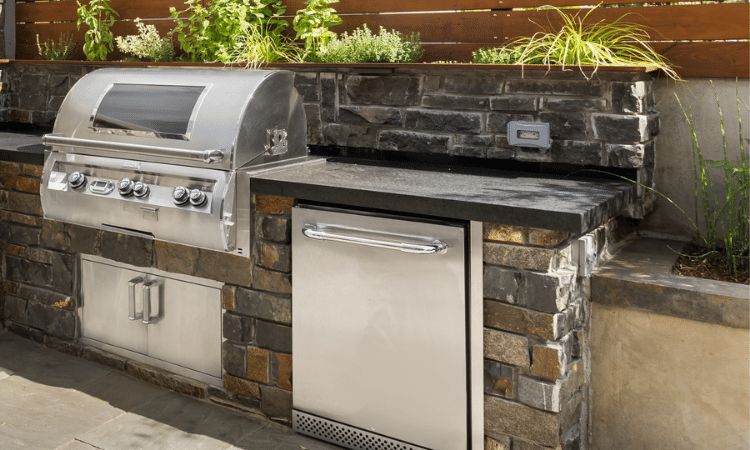 BBQ Kitchen Island